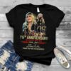 Stevie 75th Anniversary Stevie Nicks 1948 – 2023 Thank You For The Memories Signature Shirt