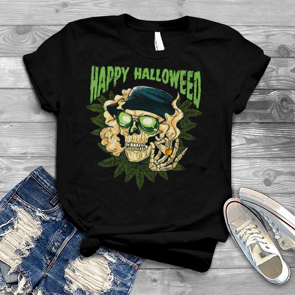 Happy Halloweed Halloween Marijuana Weed Cannabis Pot 420 shirt