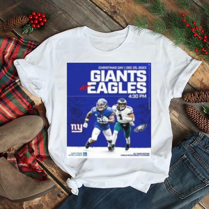 New York Giants Vs Philadelphia Eagles For Christmas Day In 2023 Nfl Schedule Release shirt