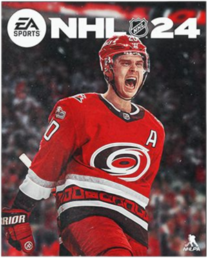 NHL 24 EA Sports Cale Makar Named Cover Athlete Carolina Hurricanes Fan  Gifts T-Shirt - Binteez