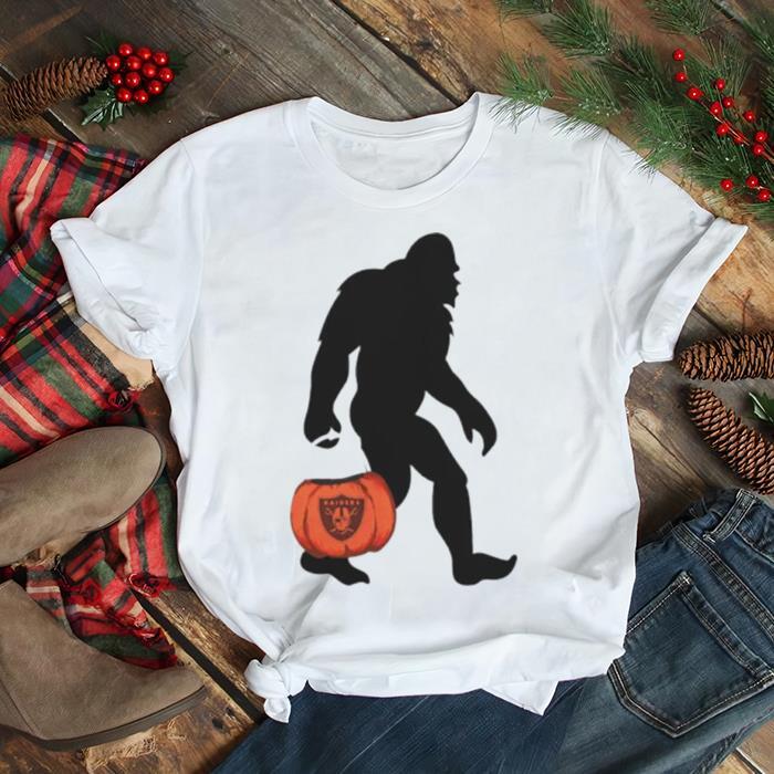 Las Vegas Raiders Bigfoot Halloween shirt