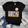 Pittsburgh Steelers Yinz Stripe T Shirt