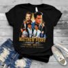 Matthew Perry Chandler Bing 1969 – 2023 Thank You For The Memories Signature T shirt