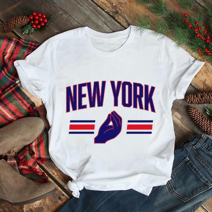 Pinched Fingers New York football shirt