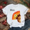 Turkey moo funny thanksgiving shirt