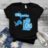 One pride Detroit Lions Football shirt