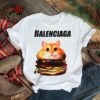Cat hamburger Balenciaga shirt