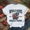 World Rodeo Est 2024 Donald Trump President Ride Horse Shirt